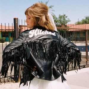 Hitched Bridal Leather Fringe Jacket - NEW with tags